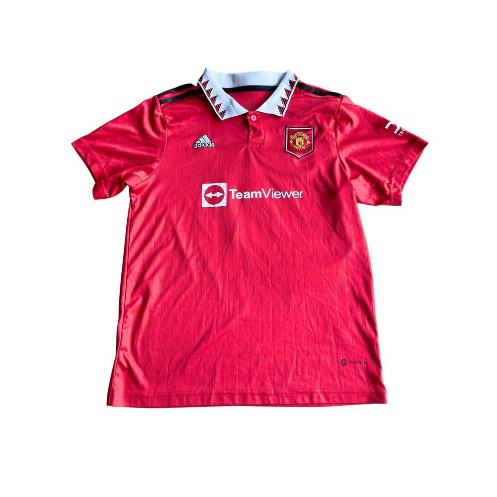 Adidas Manchester United 2022 2023‎ Home Jersey Bruno Fernandes #8 Youth Size 28